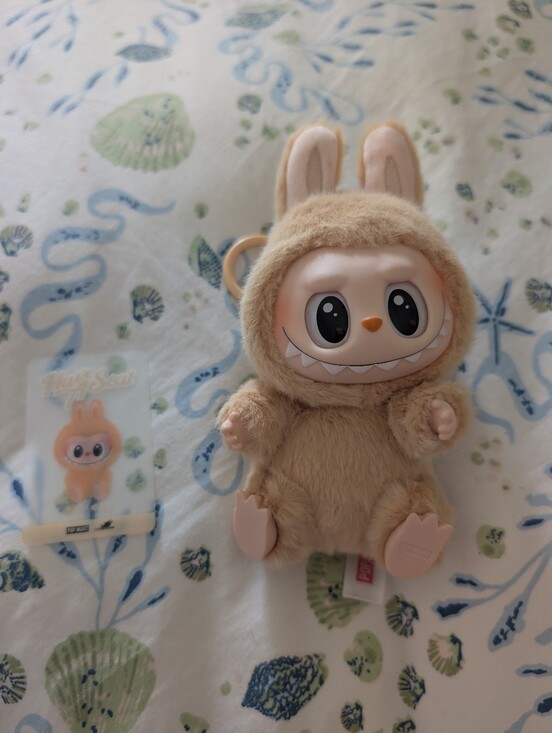 POP MART Other - Labubu Have A Seat BABA keychain